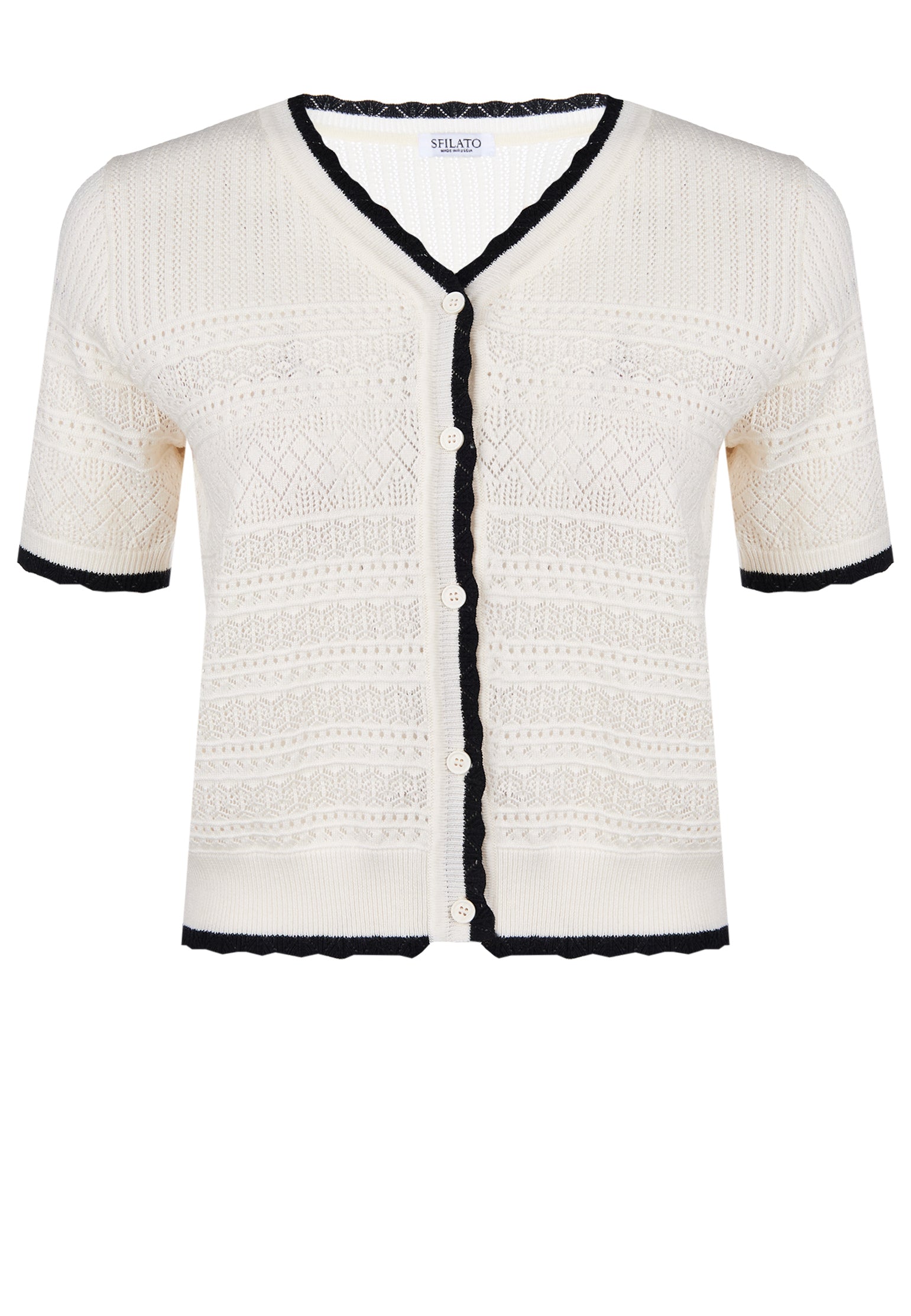 Macchiagodena Cardigan — White