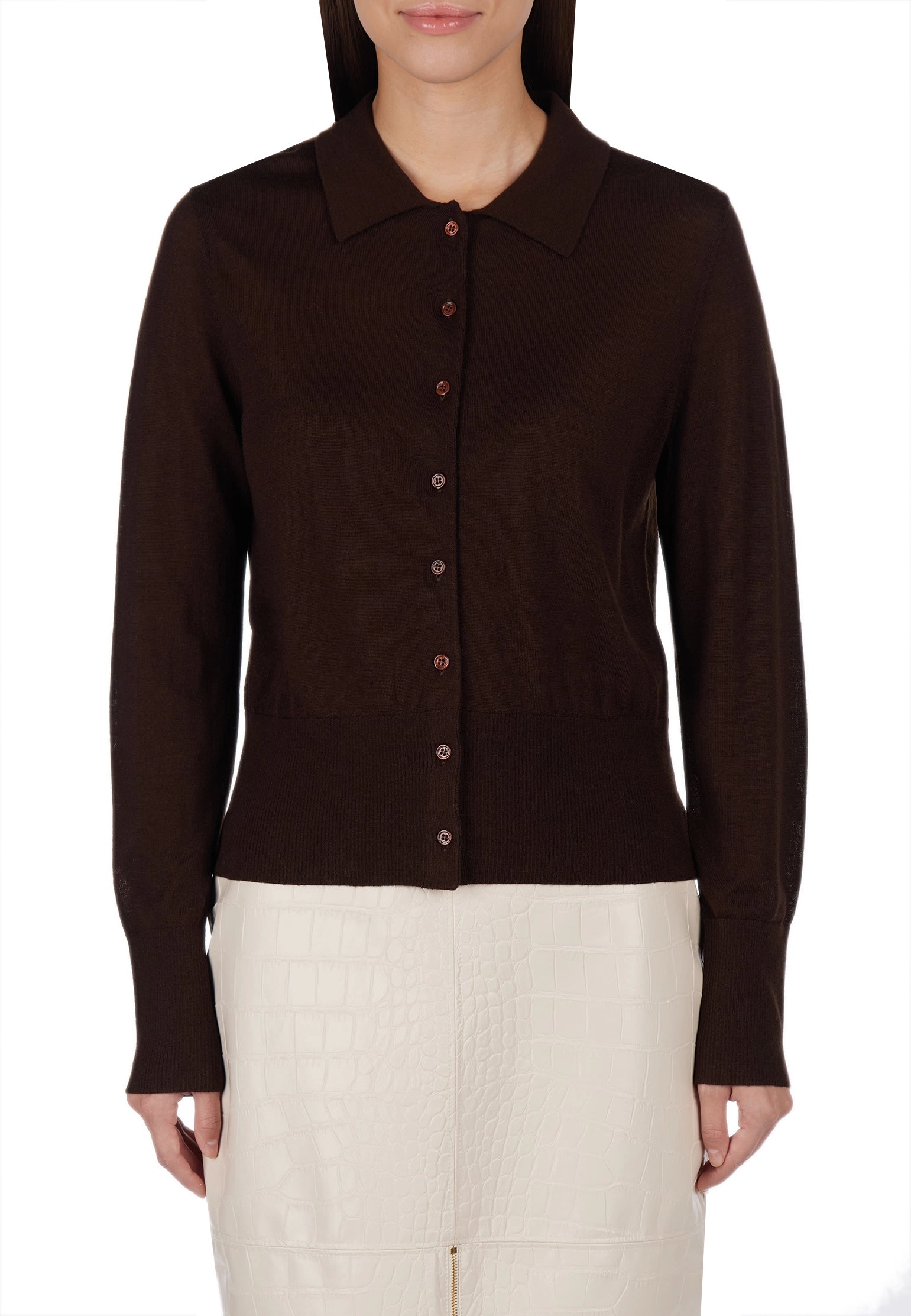 Black Sfilato cardigan - view 3