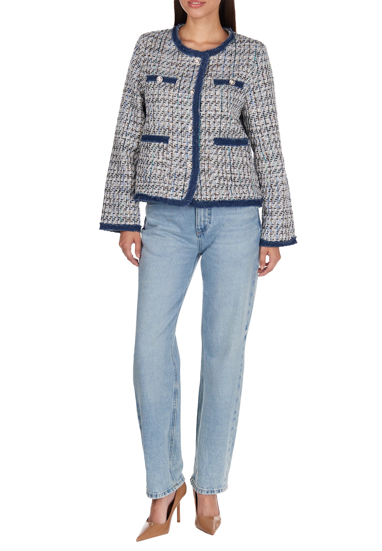 Gray Sfilato jacket - view 3