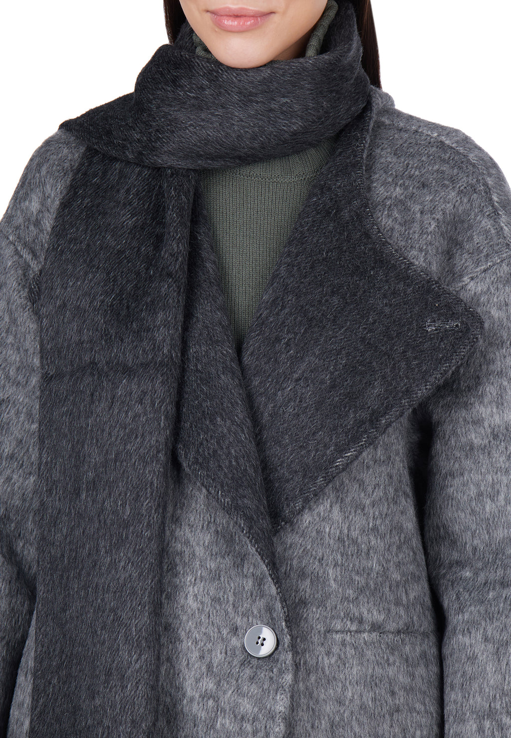 Black Sfilato coat - view 2