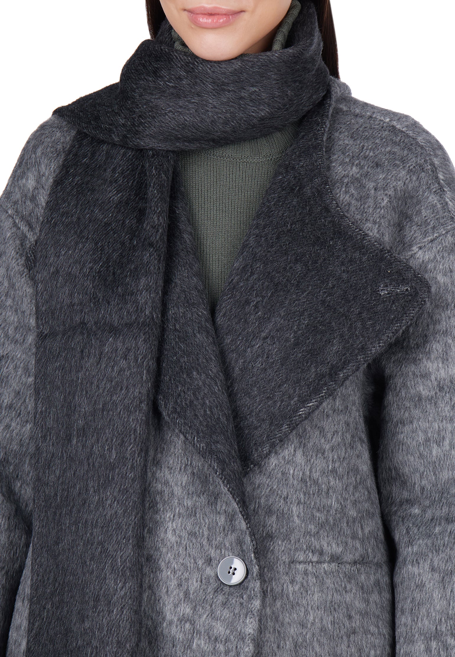 Black Sfilato coat - view 2