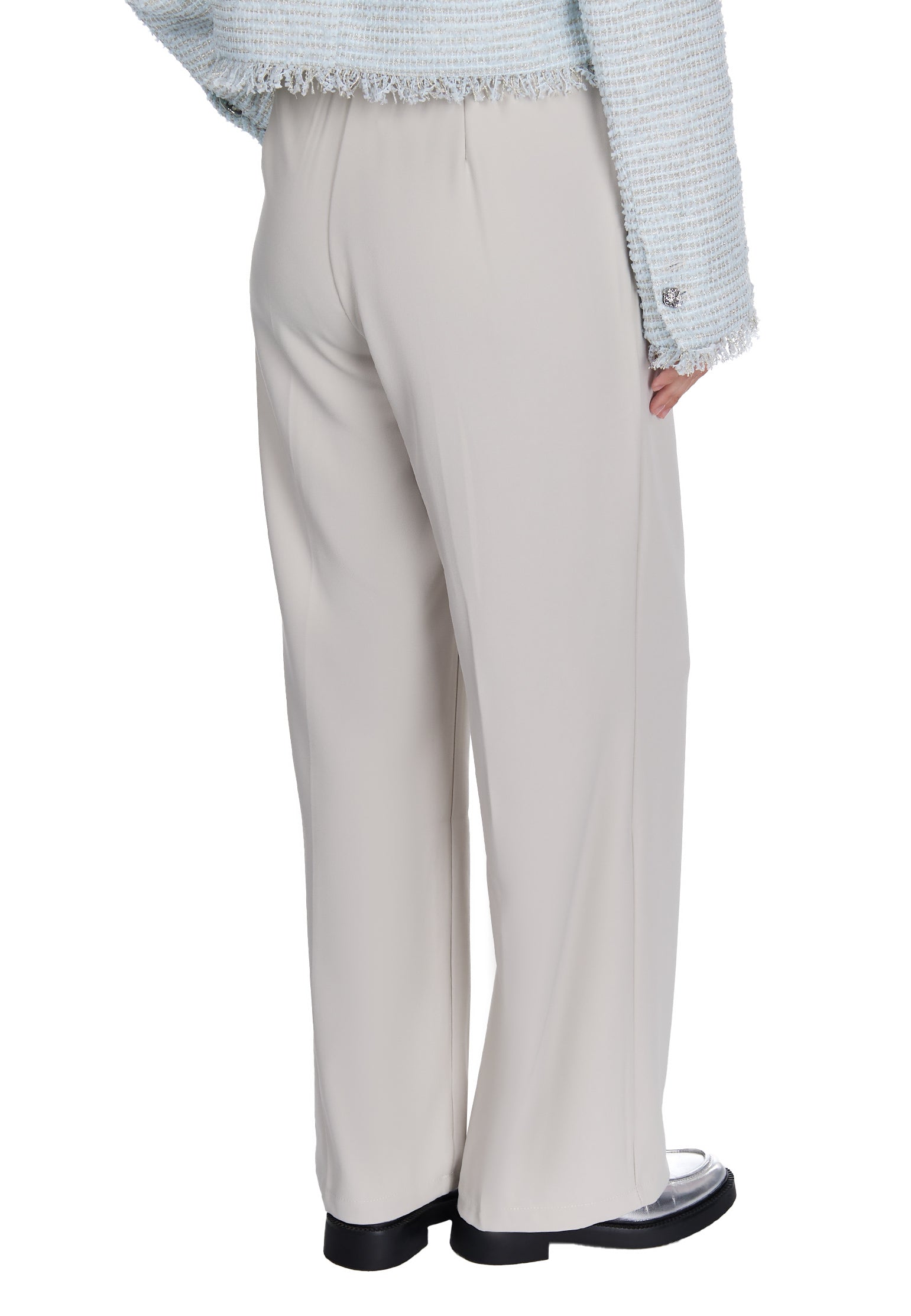 Gray Sfilato trousers - view 4