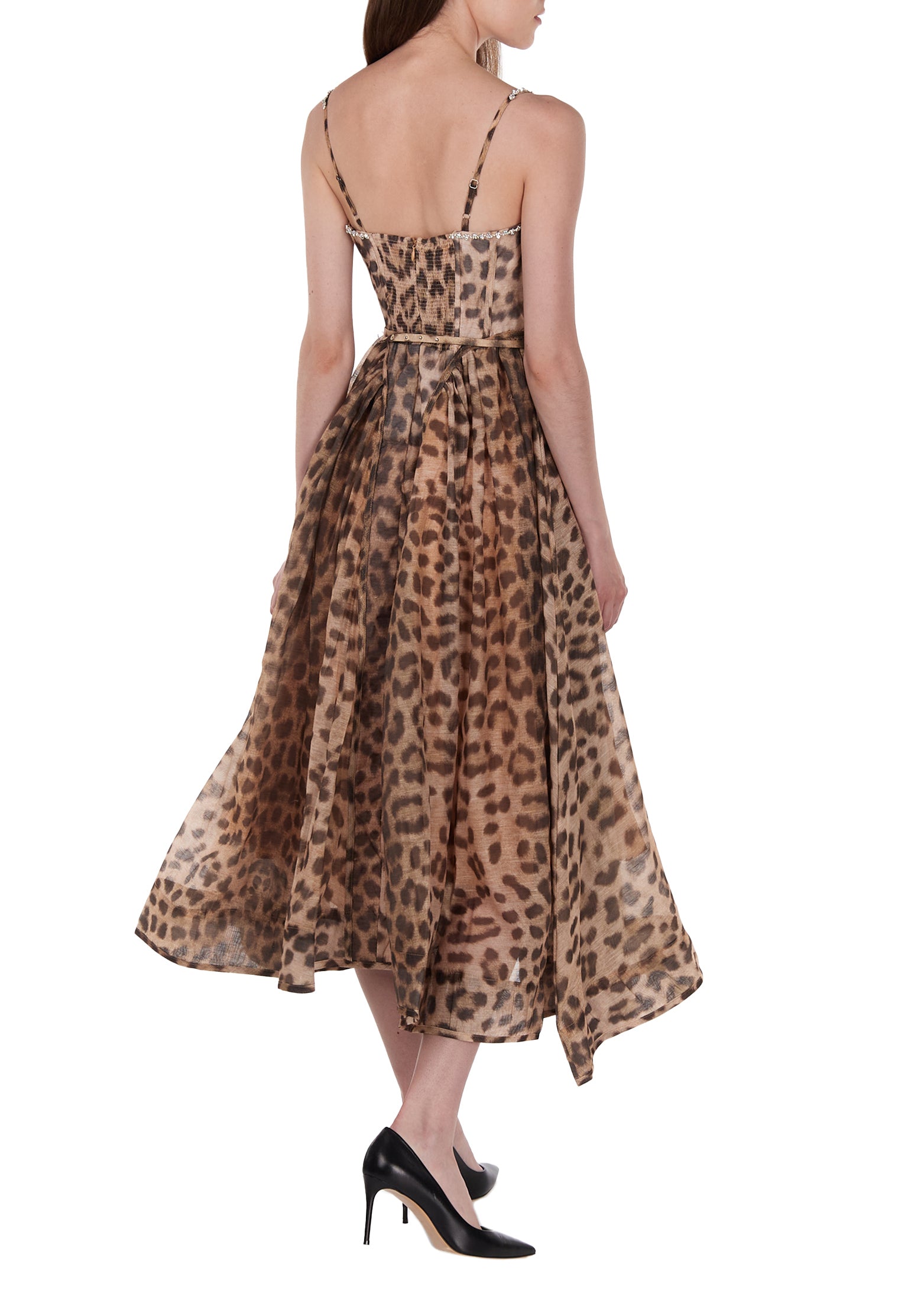 Brown Sfilato dress - view 4
