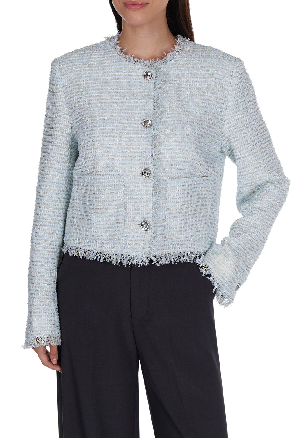 Gray Sfilato jacket - view 3