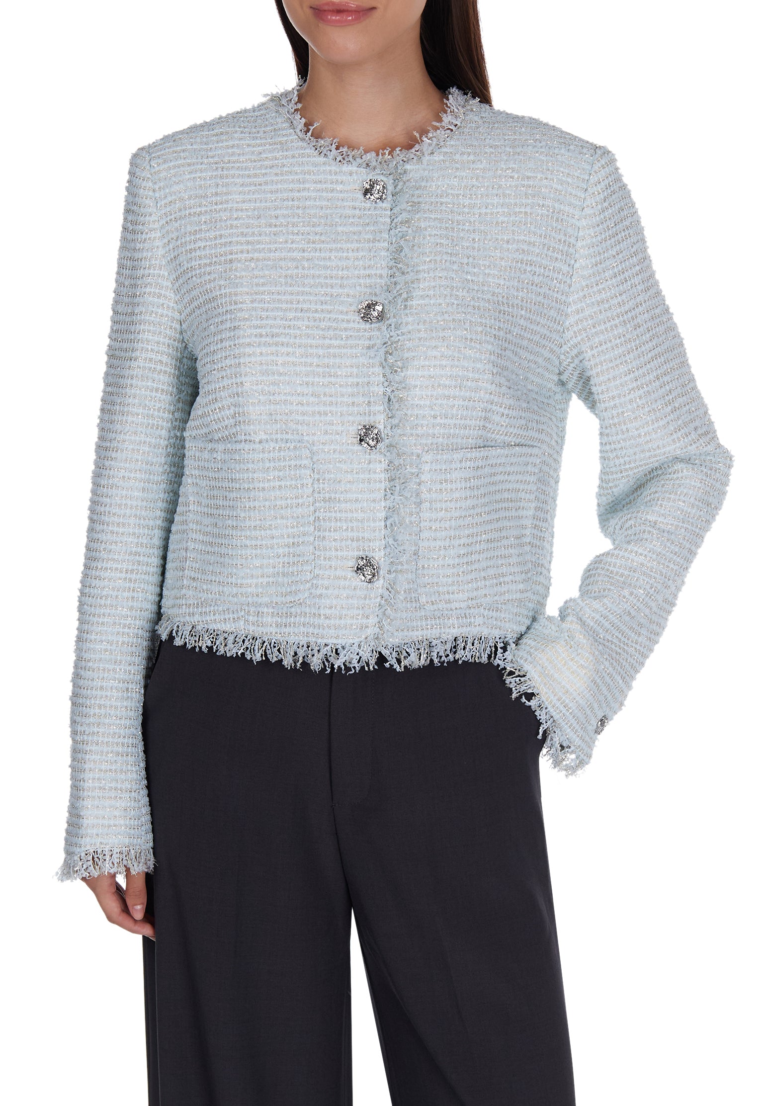 Gray Sfilato jacket - view 3