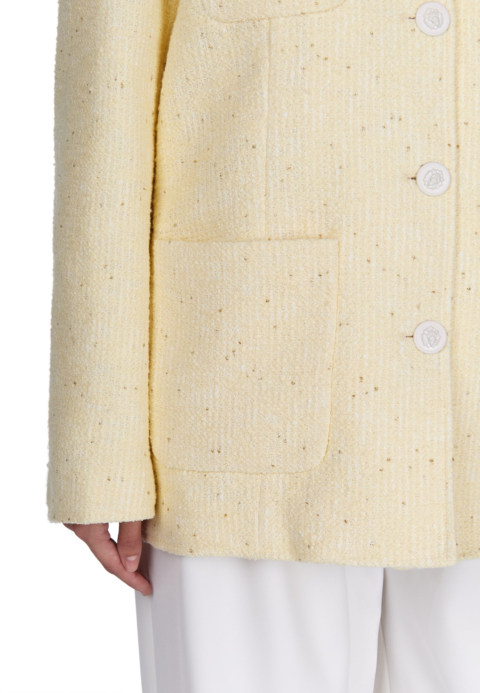 Gray Sfilato trousers - view 5