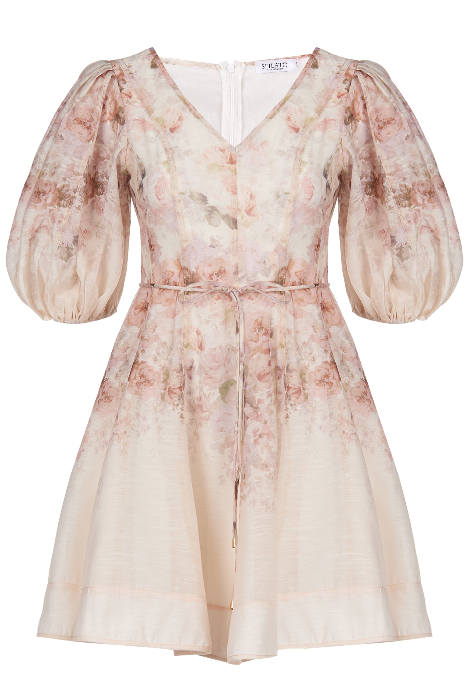 Multicolor Sfilato dress - view 1
