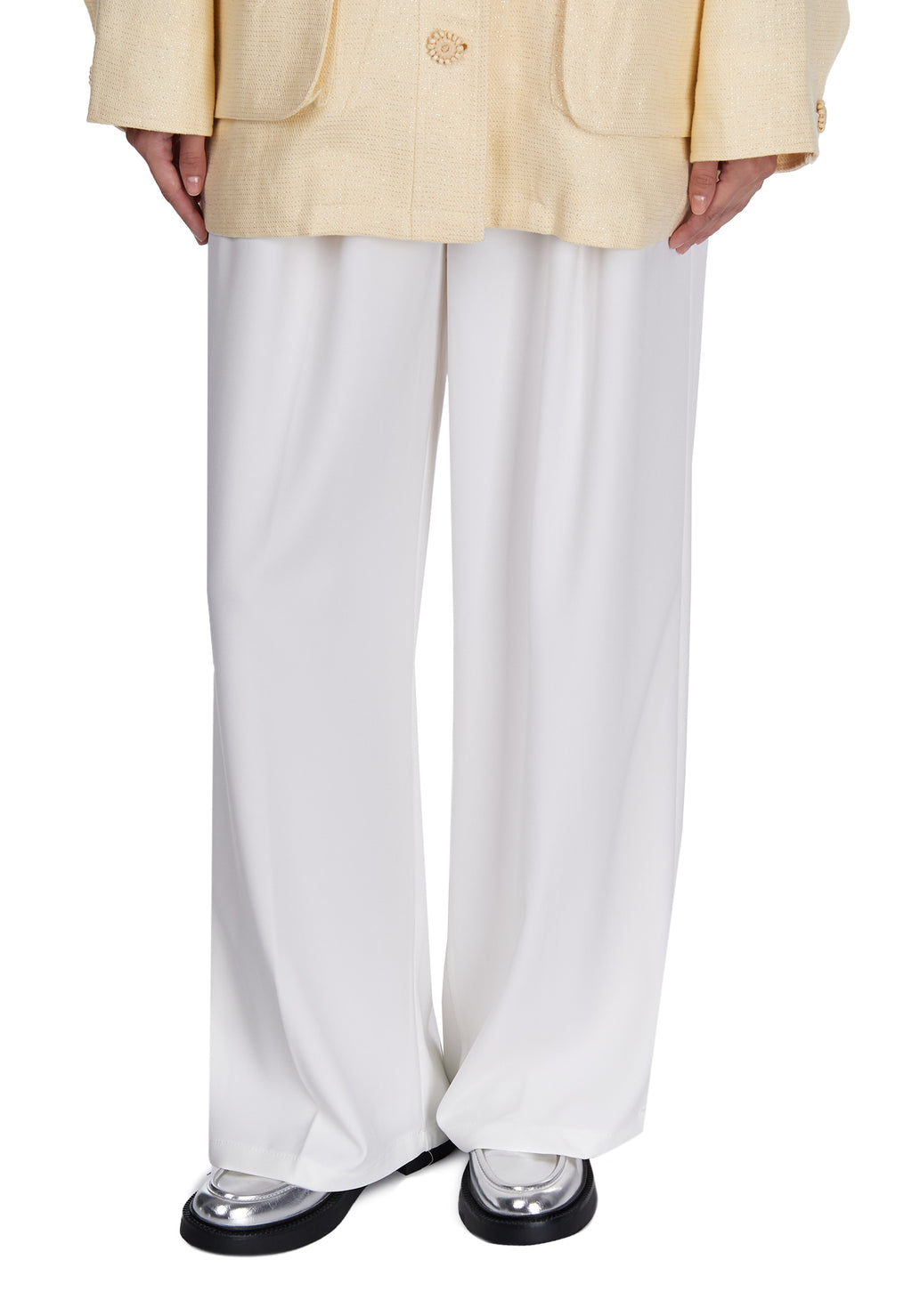 Gray Sfilato trousers - view 2