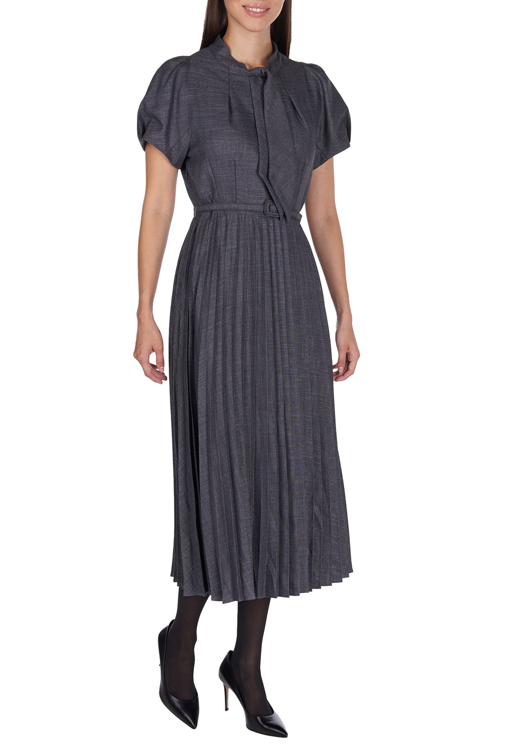 Purple Sfilato dress - view 3