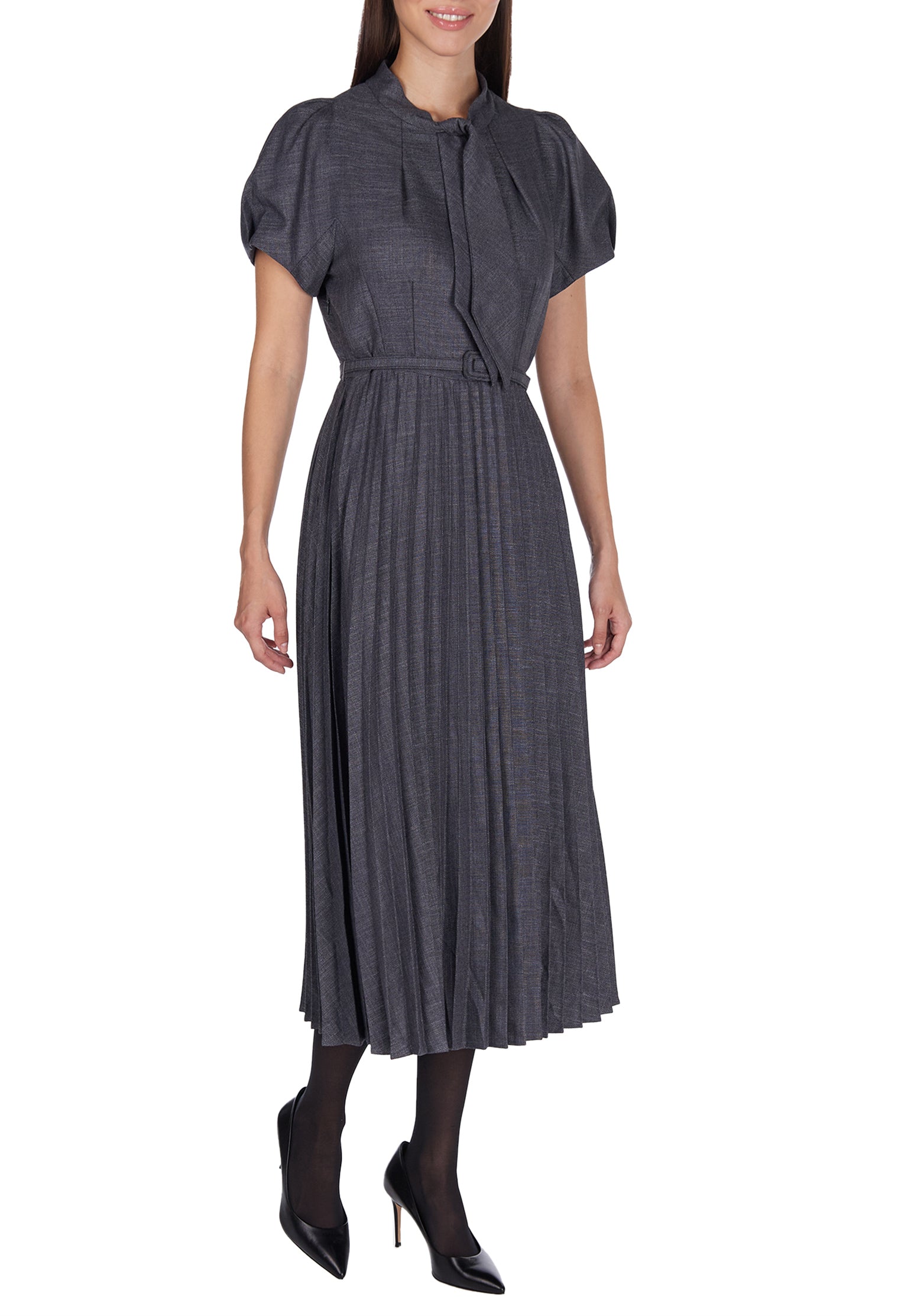 Purple Sfilato dress - view 3