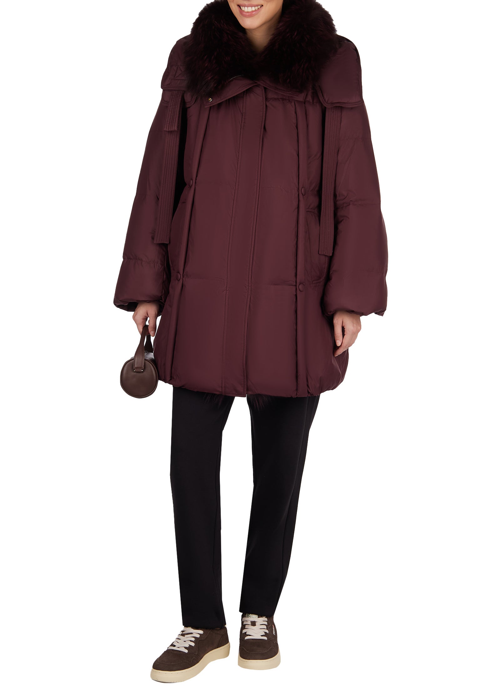 Sfilato Down Jacket 6820 — Burgundy