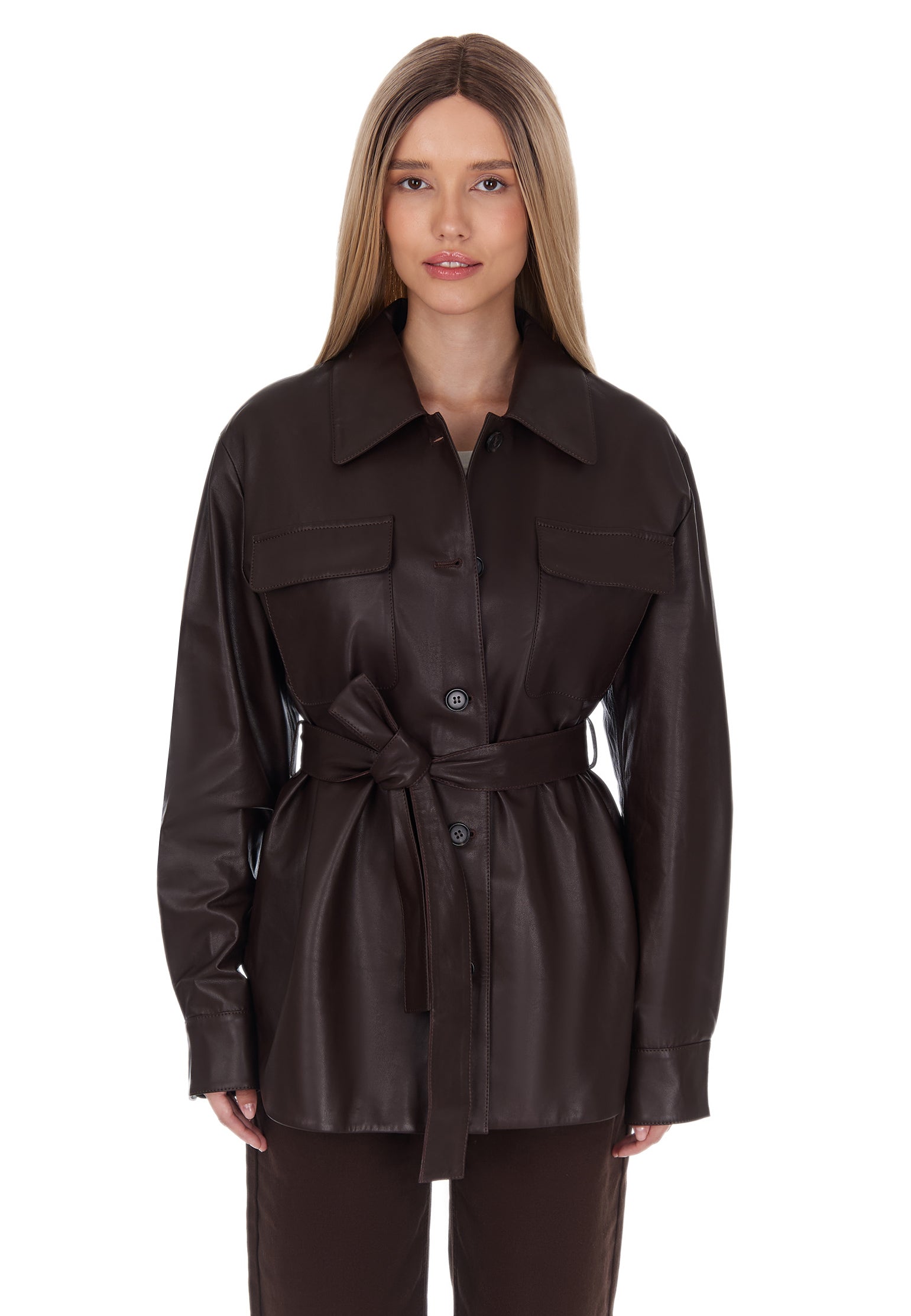 Sfilato Shirt Sfilato133 K — Brown