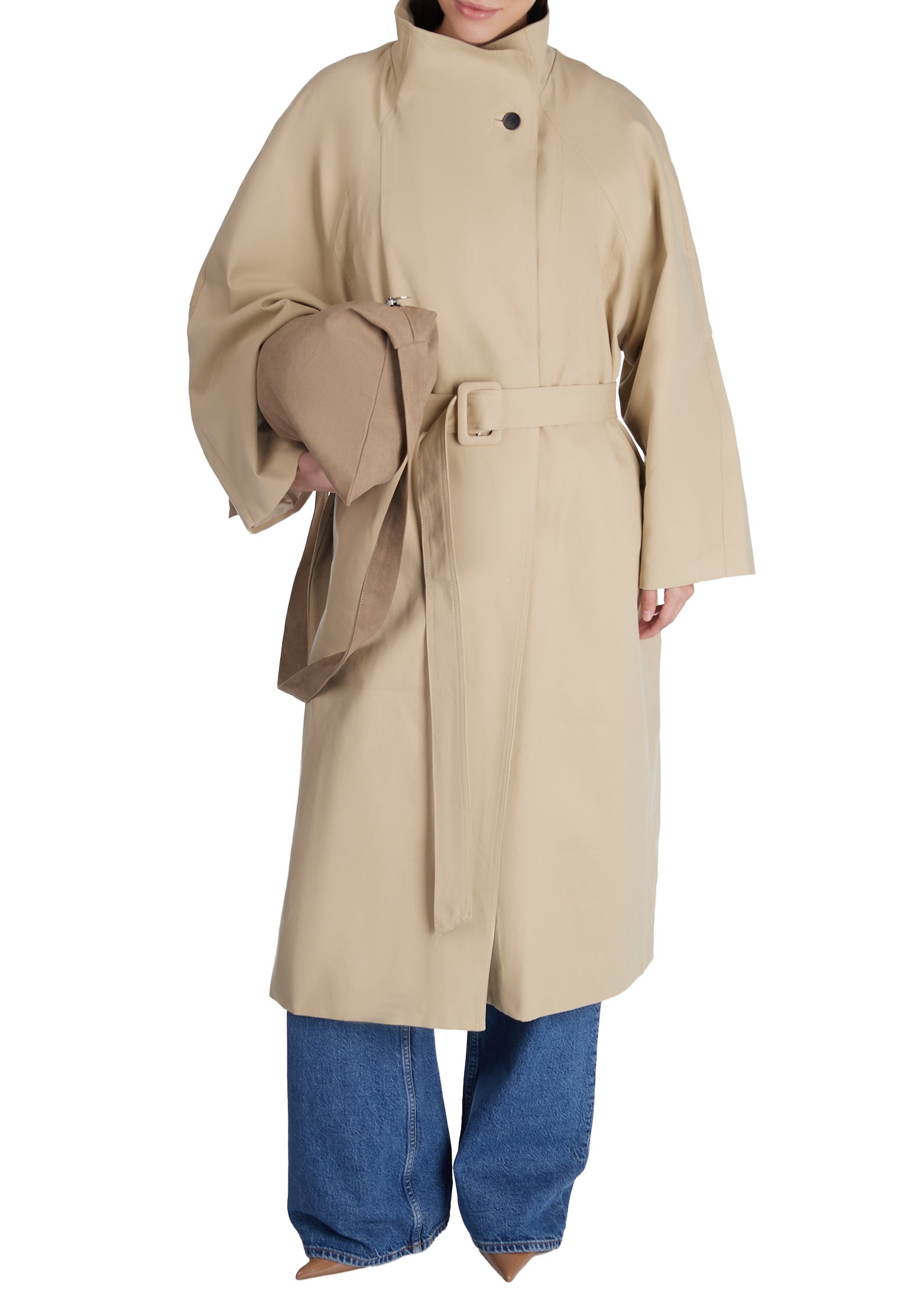 Chioggia Trench Coat — Beige