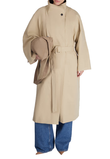 Chioggia Trench Coat — Beige
