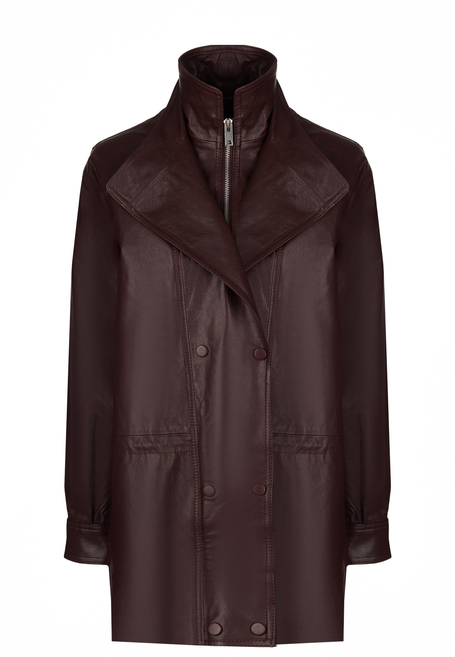 Catania Jacket — Burgundy