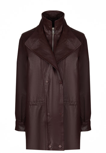 Catania Jacket — Burgundy