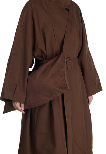 Chioggia Trench Coat — Brown