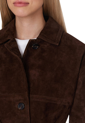 Biella Blazer — Brown