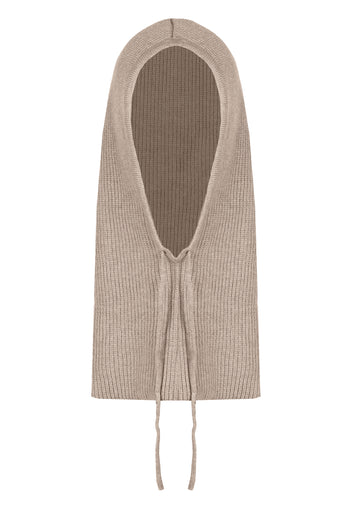 Brown and Beige Sfilato hood - view 1