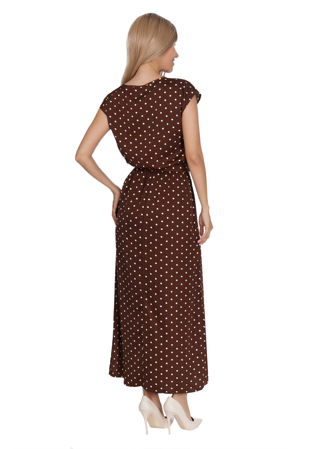 Brown Sfilato dress - view 3