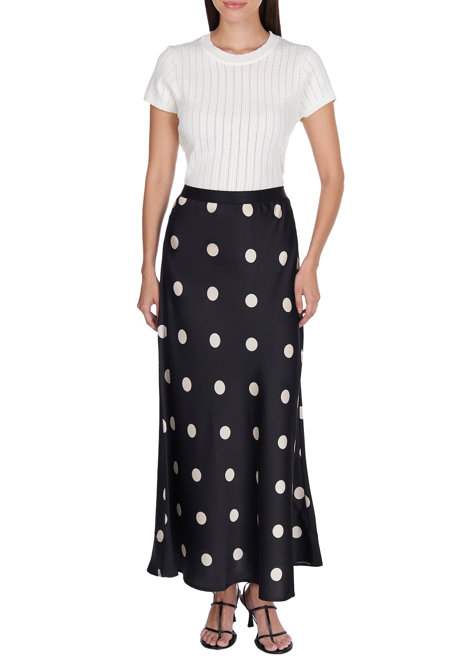 Black Sfilato skirt - view 2