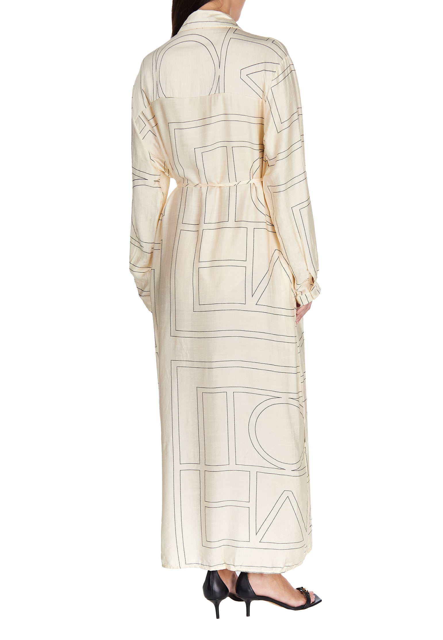 Gray Sfilato dress - view 5