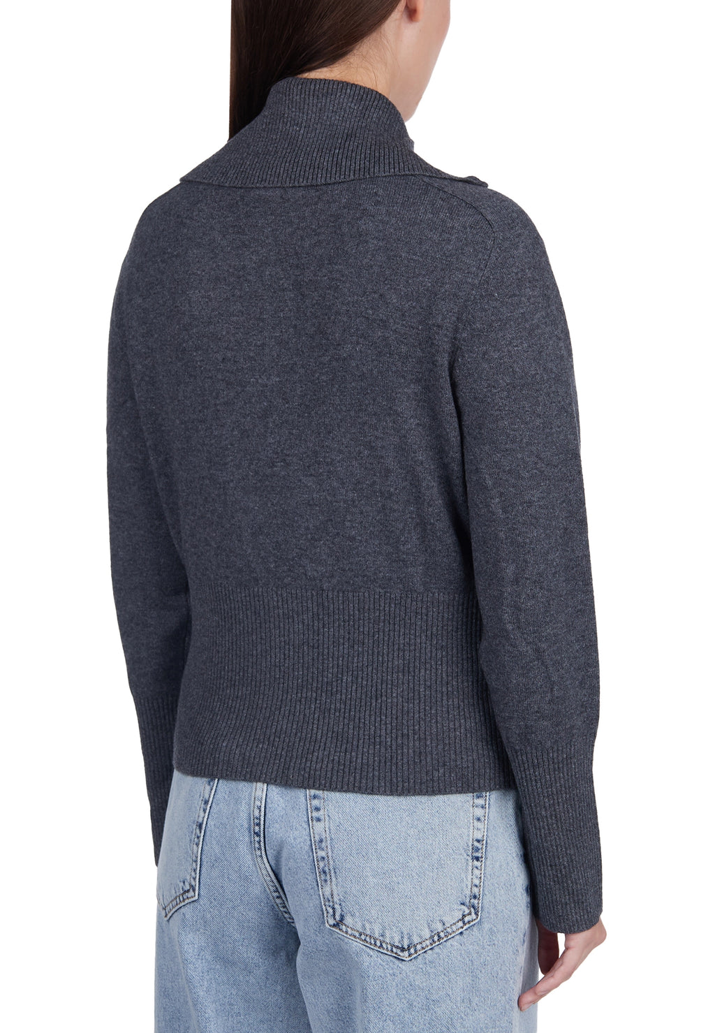 Navy Sfilato pullover - view 3