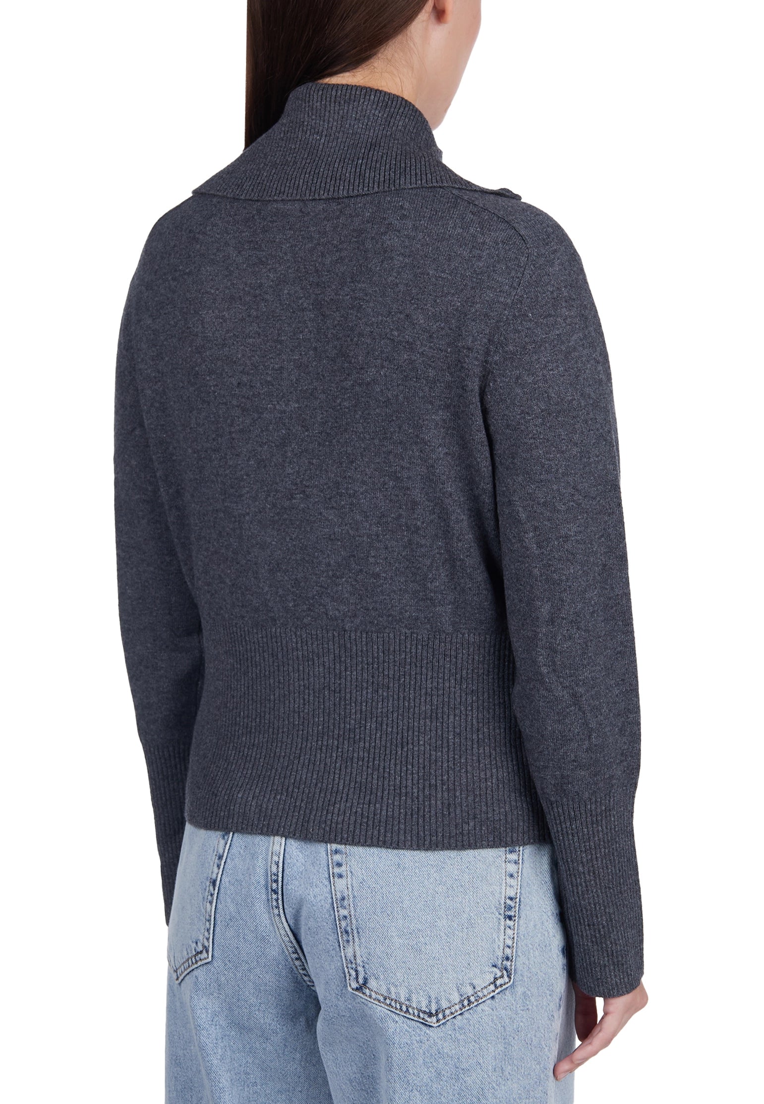 Navy Sfilato pullover - view 3