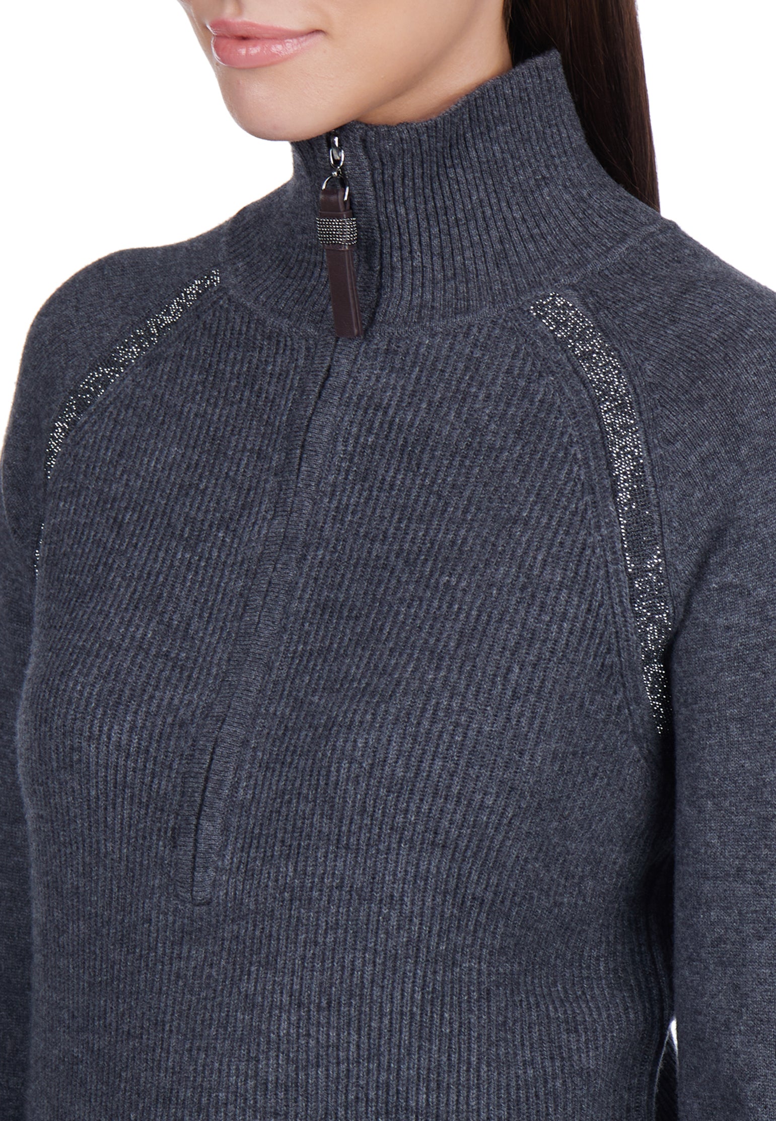 Navy Sfilato sweater - view 2