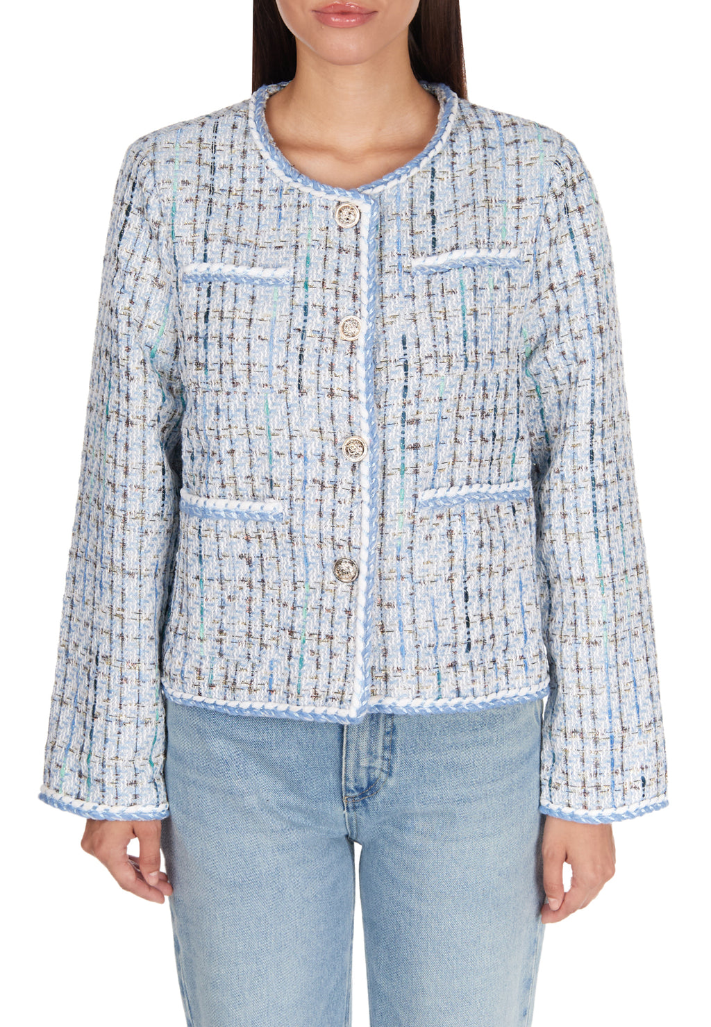 Gray Sfilato jacket - view 5