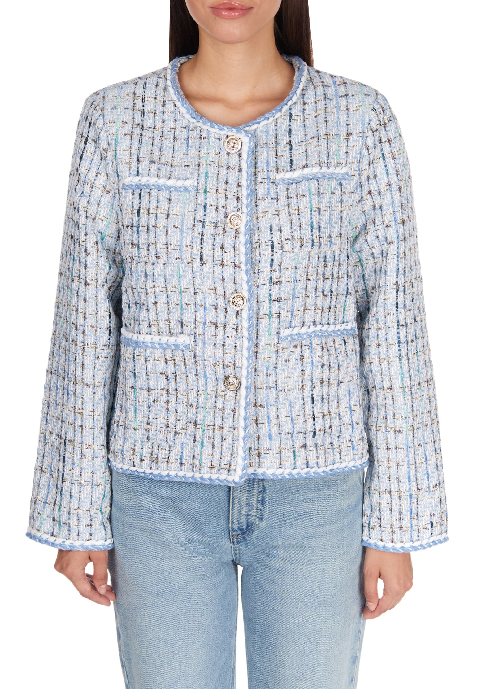 Gray Sfilato jacket - view 5