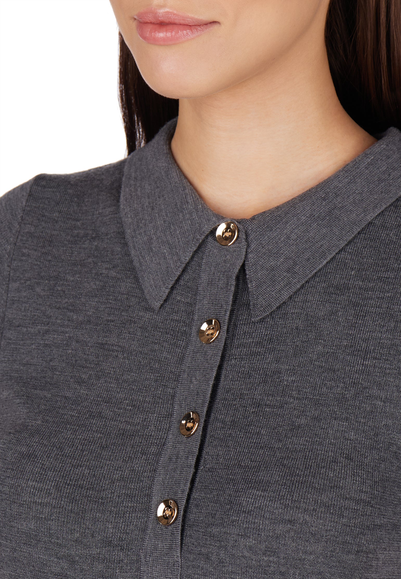 Black Sfilato polo - view 5