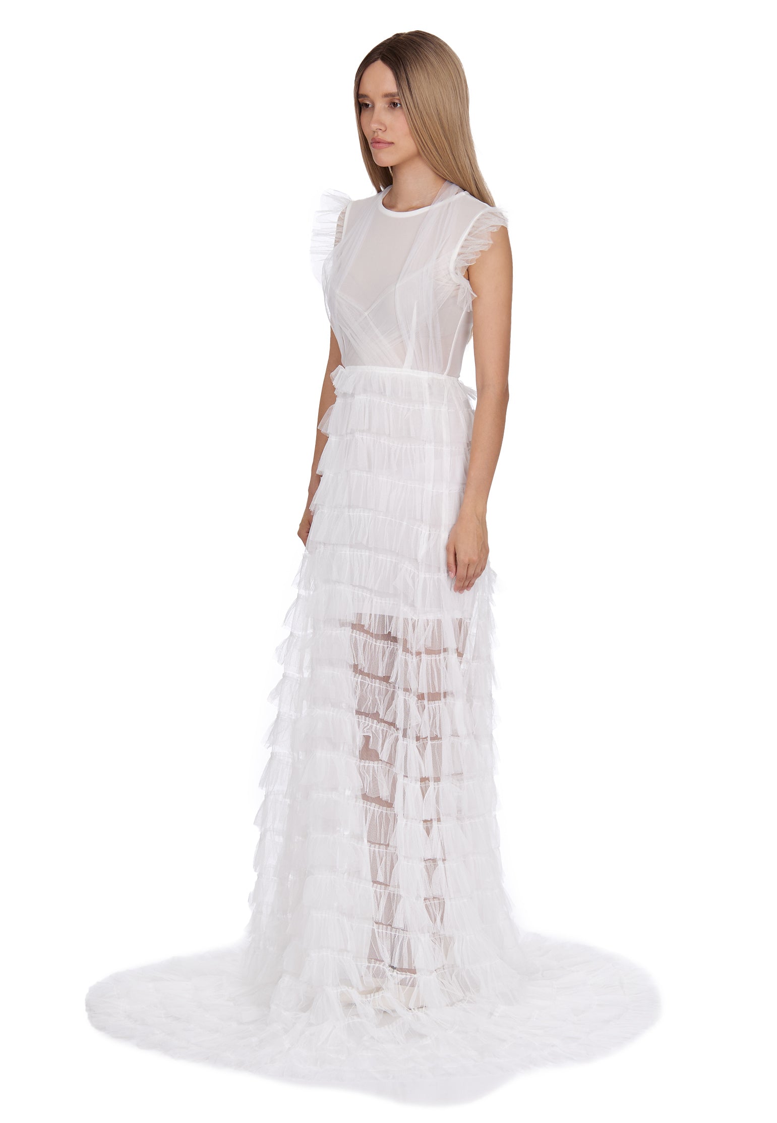 Gray Sfilato dress - view 4