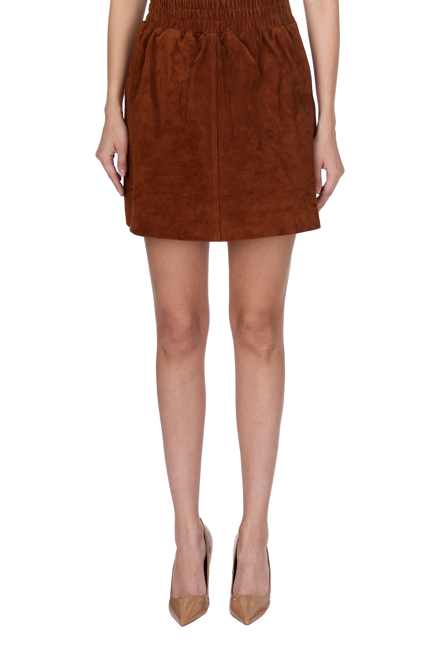 Brown Sfilato skirt - view 7