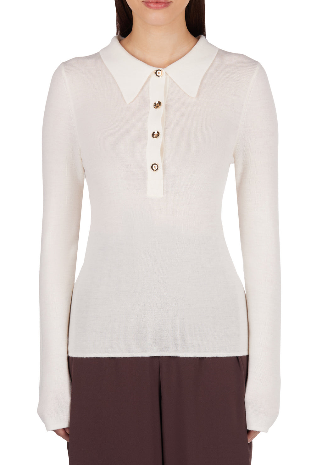 Gray Sfilato jumper - view 2