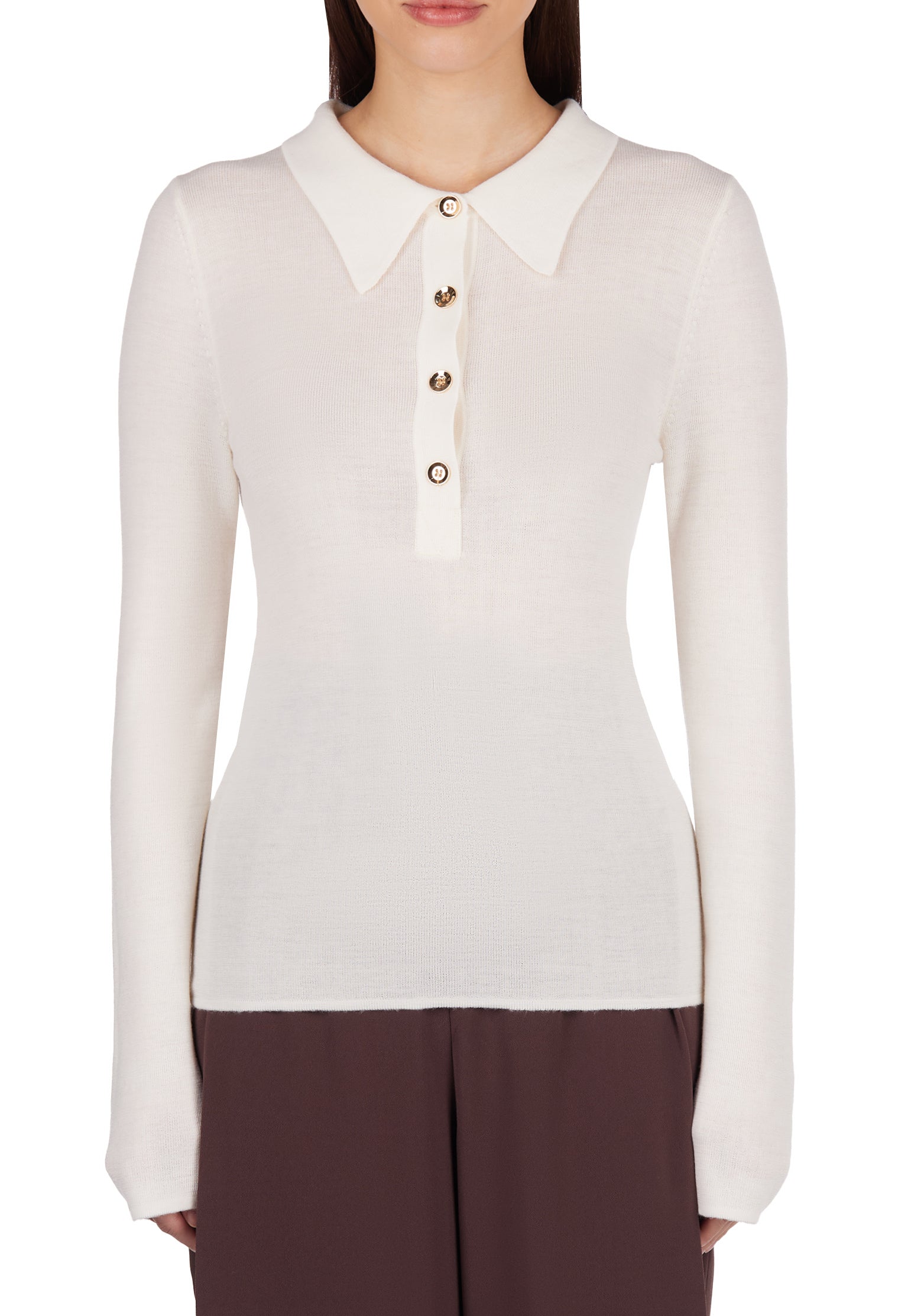 Gray Sfilato jumper - view 2