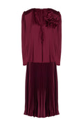 Burgundy Sfilato suit - view 1