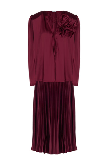 Burgundy Sfilato suit - view 1