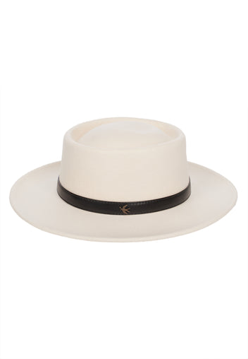 Gray Sfilato hat - view 1