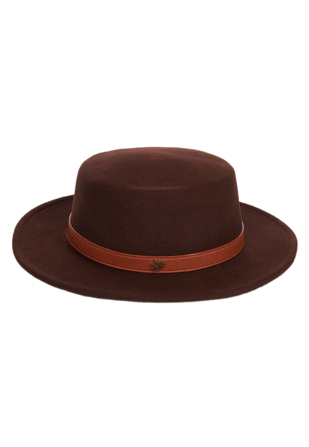 Black and Brown Sfilato hat - view 4