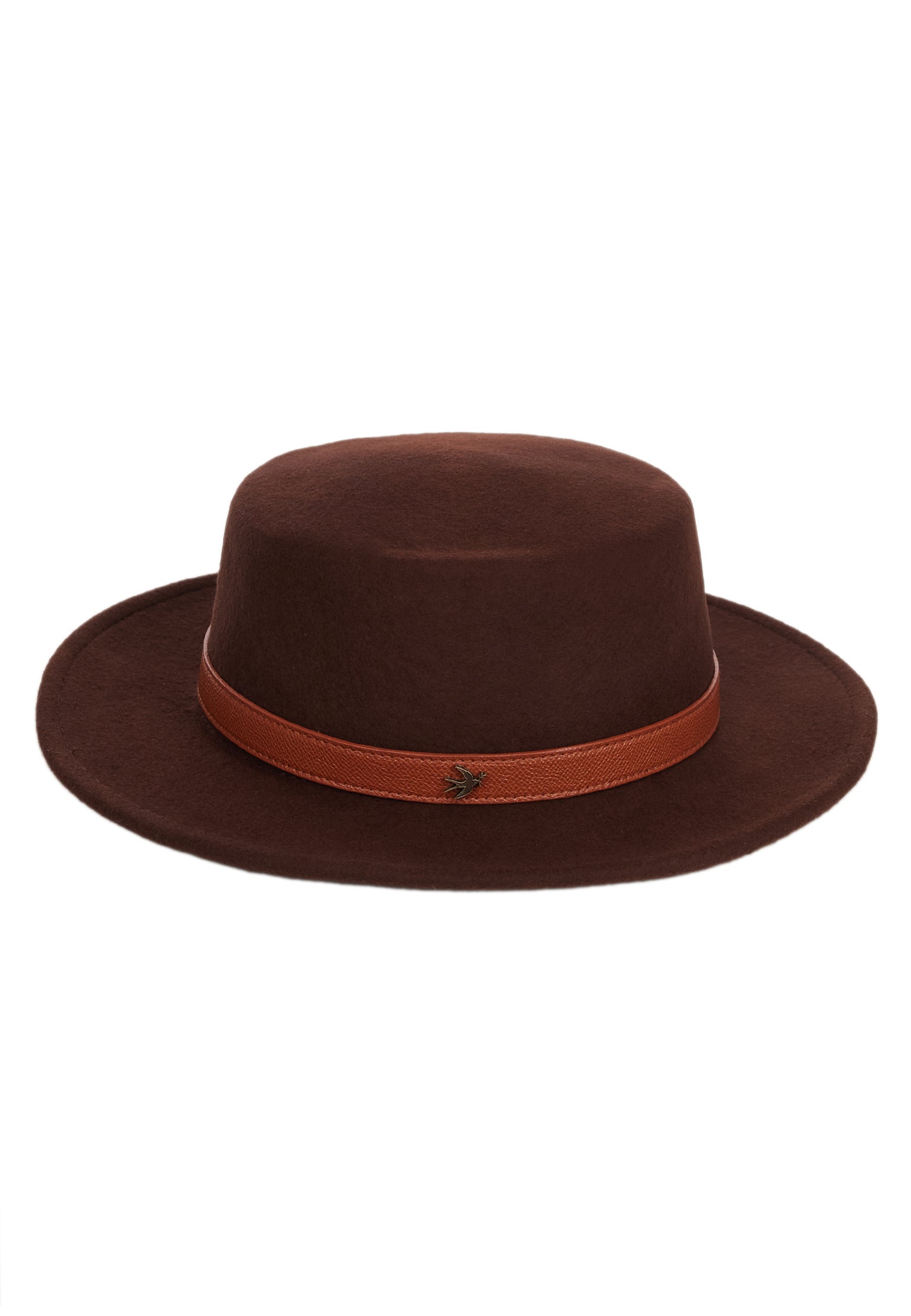 Black and Brown Sfilato hat - view 4