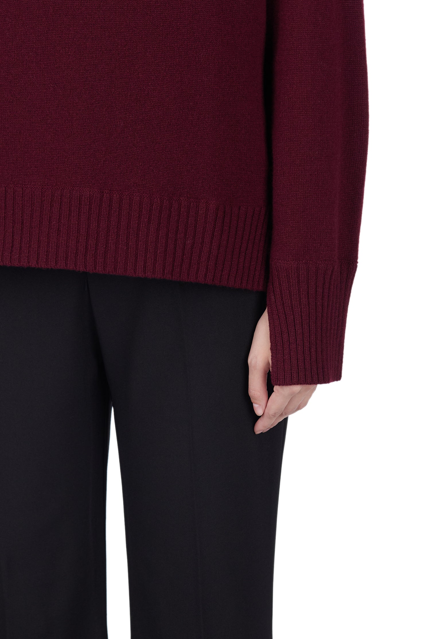 Black Sfilato trousers - view 3