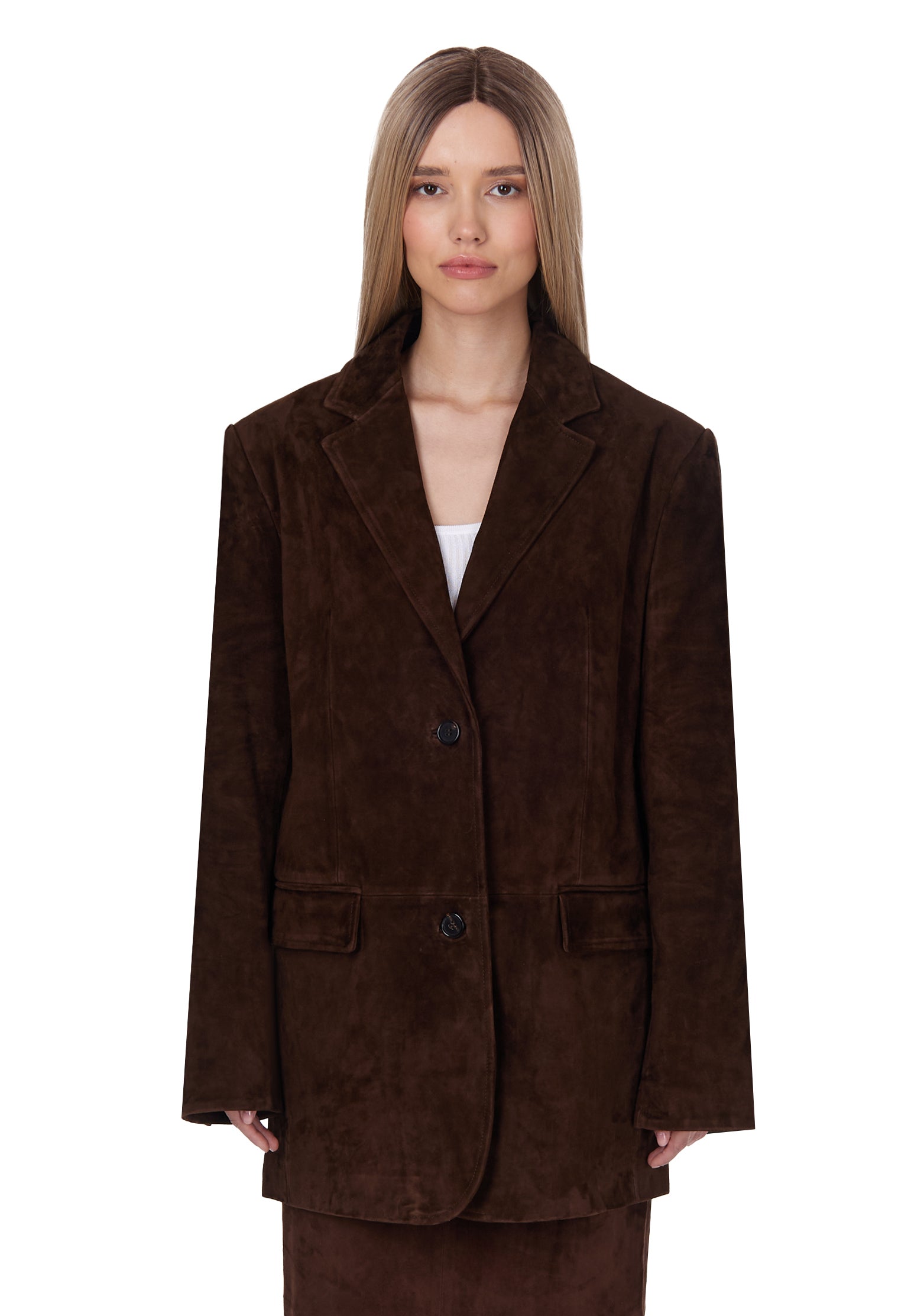 Lacco Blazer — Brown