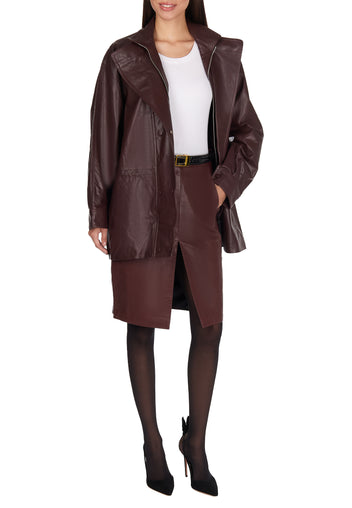 Catania Jacket — Burgundy