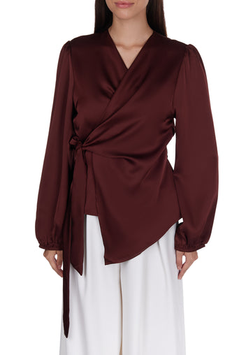 Rabbi Blouse — Brown