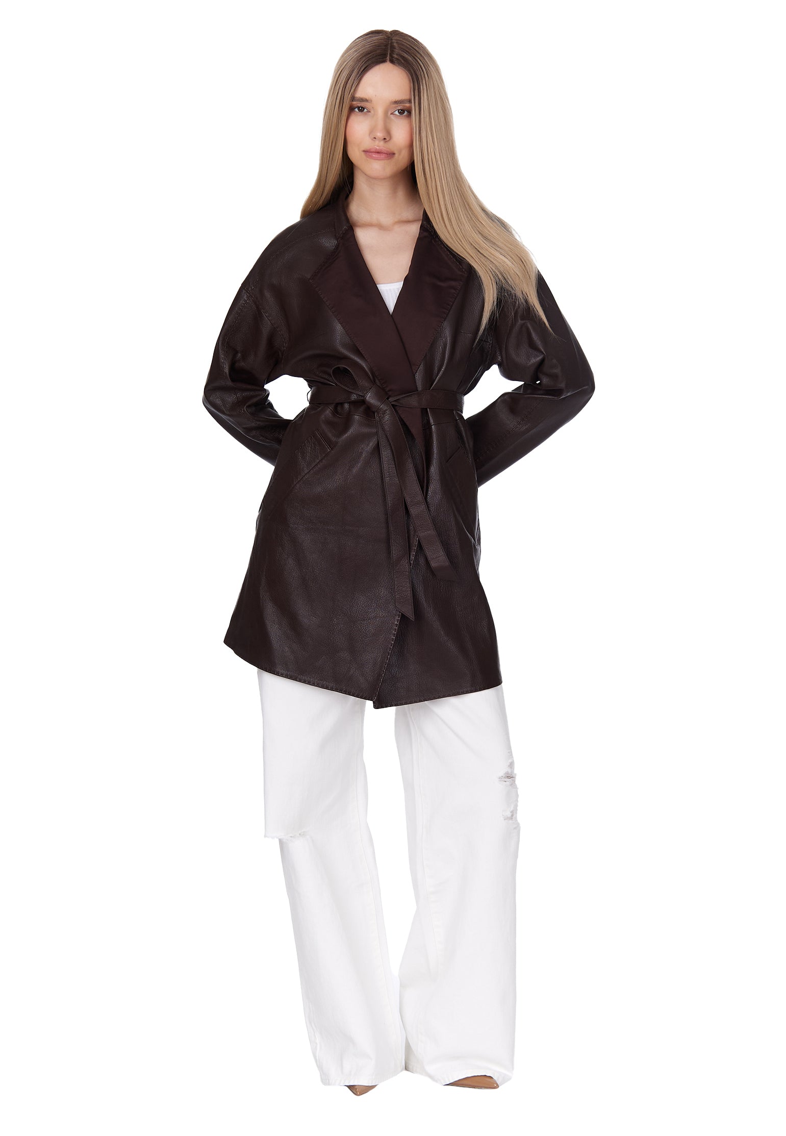 Jolanda Jacket — Burgundy