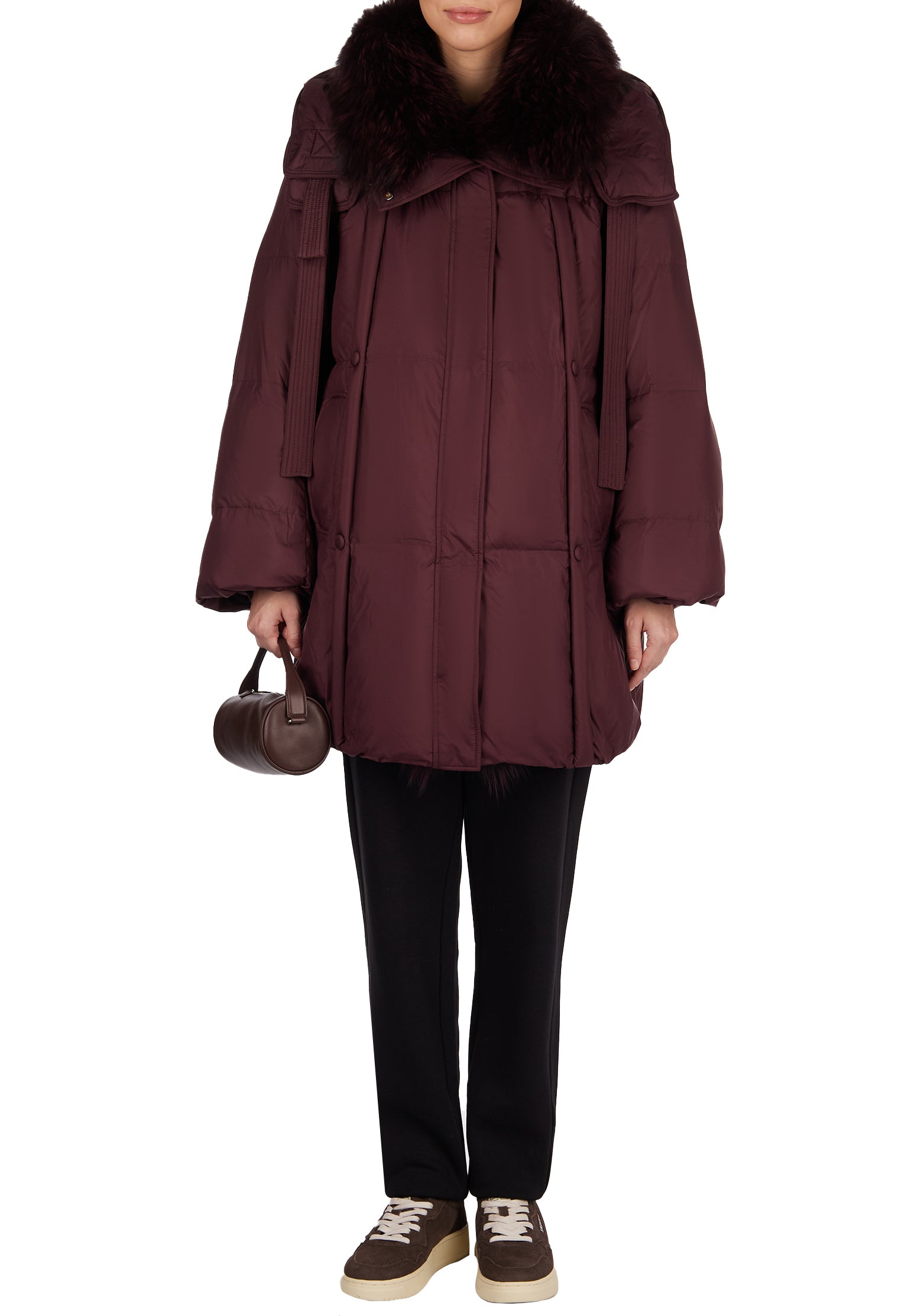 Sfilato Down Jacket 6820 — Burgundy