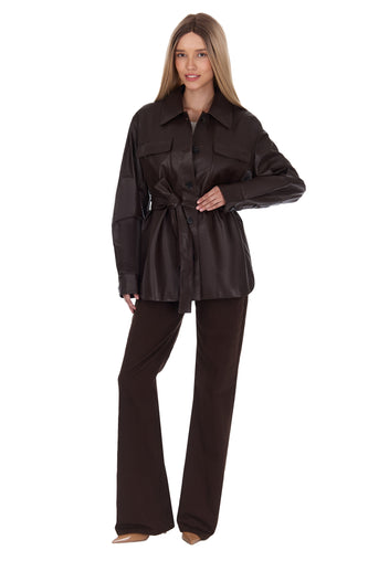 Sfilato Shirt Sfilato133 K — Brown