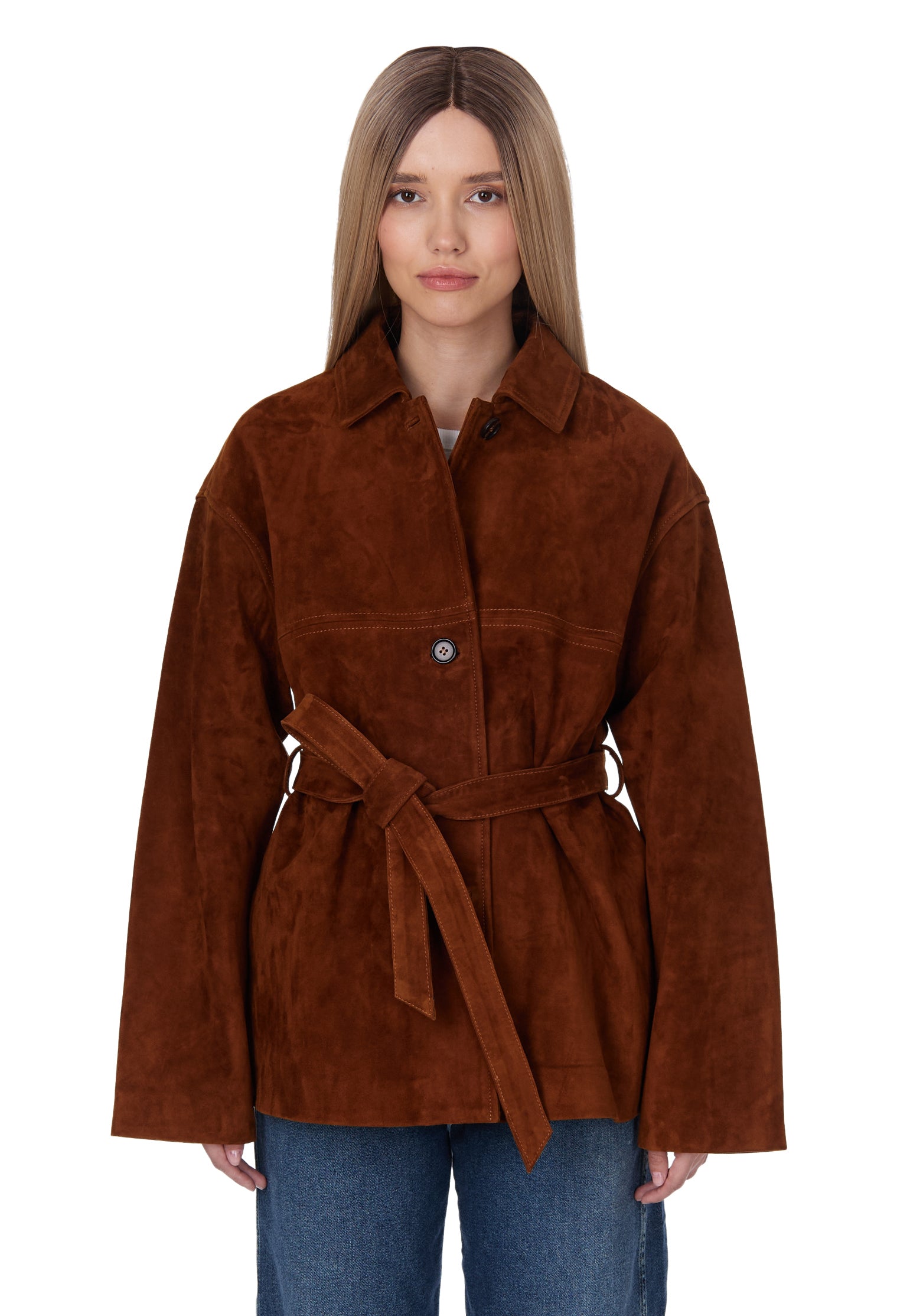 Biella Blazer — Orange