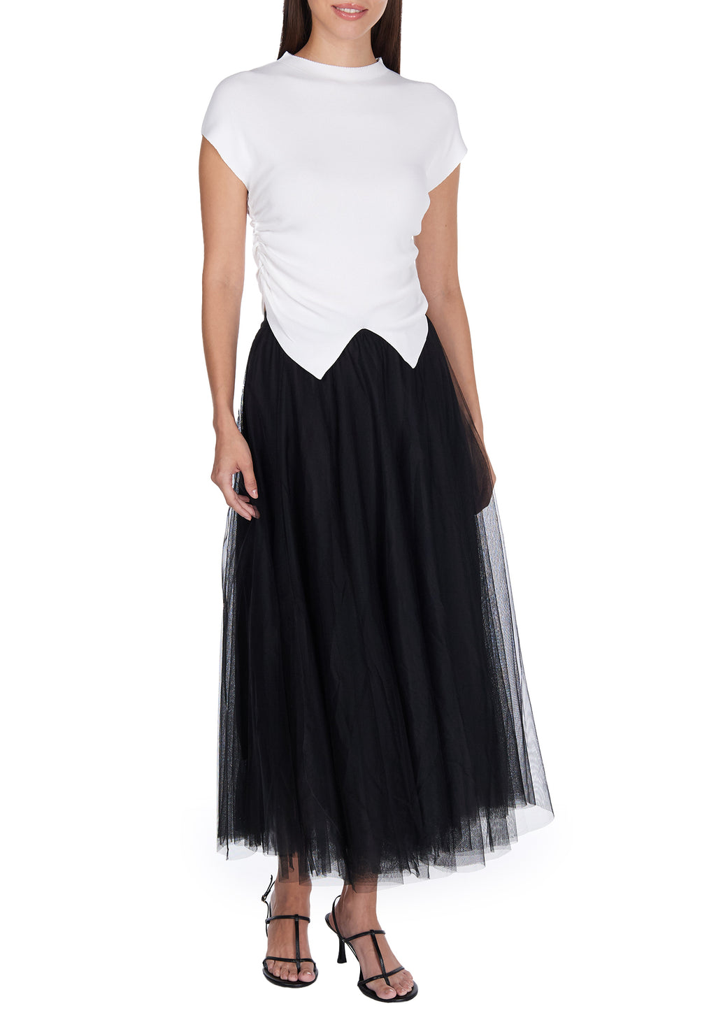 Black Sfilato skirt - view 4